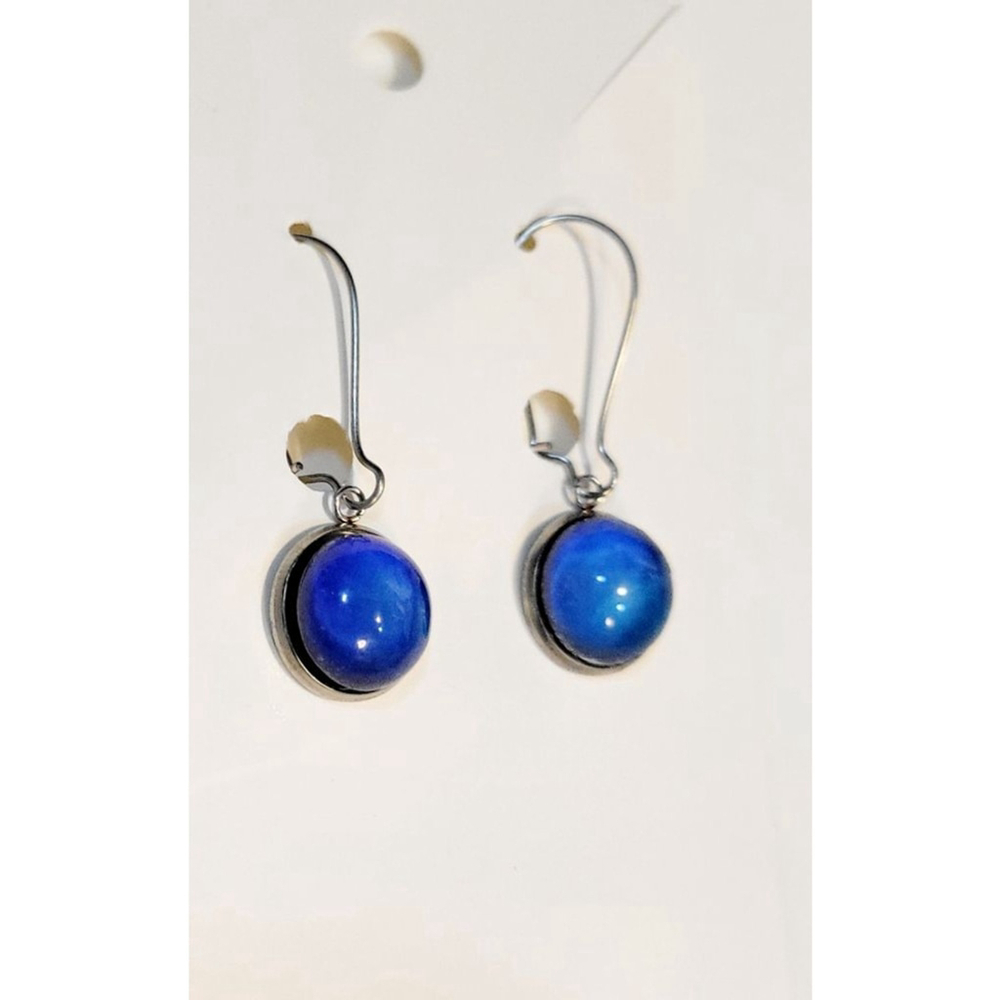 Trending Mood Balancing Dangle Earrings Artisan Made - Picture 2 of 6